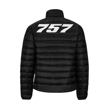 BOEING 757 Men's Stand Collar Padded Jacket e-joyer